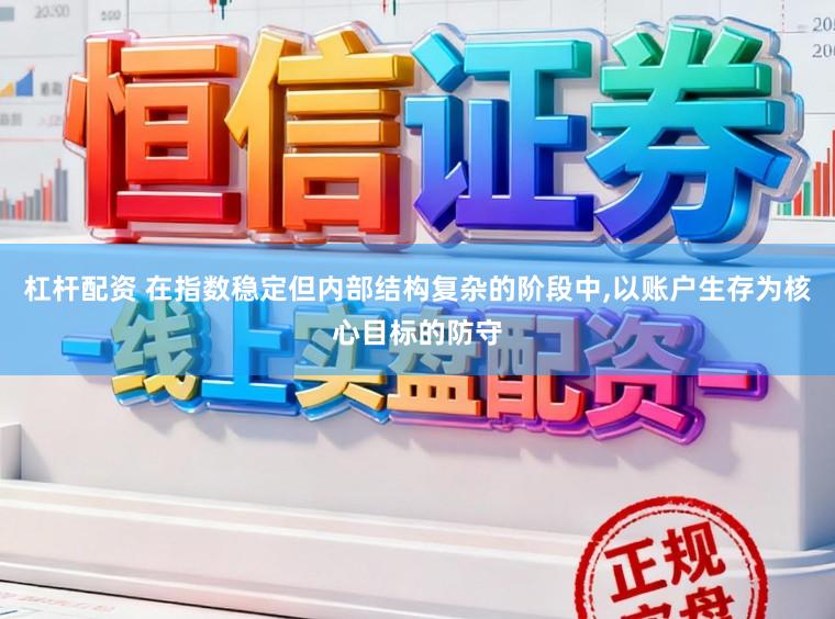 杠杆配资 在指数稳定但内部结构复杂的阶段中，以账户生存为核心目标的防守