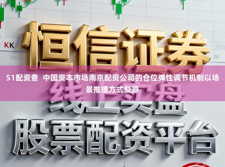 51配资查 中国资本市场南京配资公司的仓位弹性调节机制以场景推理方式复原