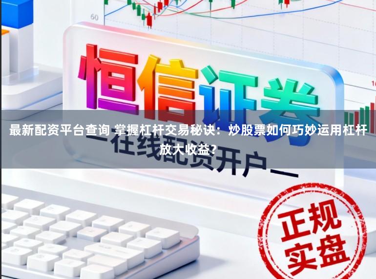 最新配资平台查询 掌握杠杆交易秘诀：炒股票如何巧妙运用杠杆放大收益？